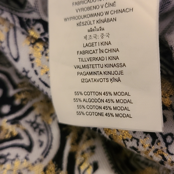 Michael by Michael Kors Cold Shoulder Long Sleeve Knit Top - size Medium - Picture 7 of 7